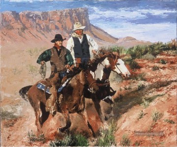 Impressionismus Werke - Cowboy 1